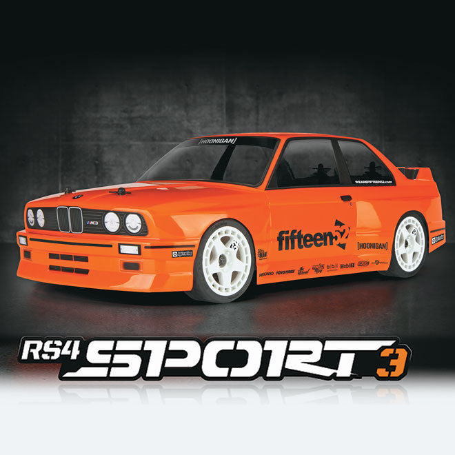 114343 RS4 Sport 3 RTR w/BMW M3 E30 Body