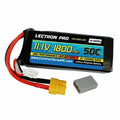 Lectron Pro 11.1v 1800mah 50c lipo battery with XT60 connector