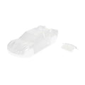1/28 Pre-Cut Crowd Pleazer Clear Body: Losi Micro-T For use on the Losi Micro-B, LOS-1392. Mounting will require the use of hook and loop tape such as TLR230003, sold separately