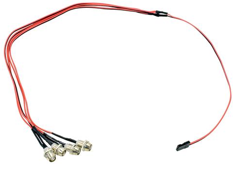 SHDW9012 Bezel Red Rear /Bright White Front lights