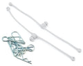 2246 BODY KLIP RETAINERS WHT(2)