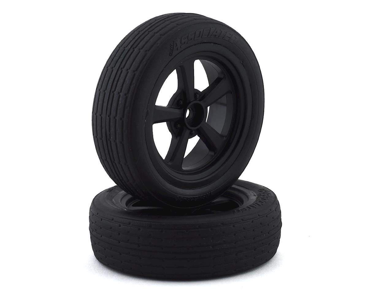 DR10 Front Wheels and Drag Tires, mounted