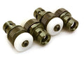 Magnetic Force Type Body Mounts for SCX-10 & SCX10 II w/ 5.75mm Posts C27175GUN