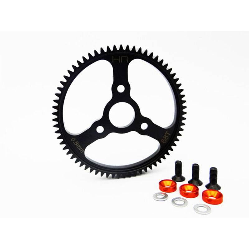 Steel Spur Gear (68T 0.8 Mod)(Orange): Traxxas