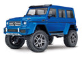 TRX-4 Scale and Trail Crawler with Mercedes-Benz G 500 4x4_ Body: 1/10 Scale 4WD Electric Trail Truck. Ready-to-Drive with TQi Traxxas Link Enabled 2.4GHz Radio System, XL-5 HV ESC (fwd/rev), and Titan 550 motor.