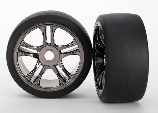 6477 Tires/Wheels Assembled Black Chrome Rear XO-1 (2)