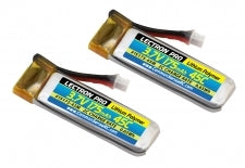Lectron Pro 3.7V 175mAh 45C Lipo Battery 2-Pack for Blade 70S