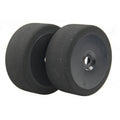 BSRC8018-B 1/8 Double (XX) Pink Mounted GT Foam Tire On Black Dish 17mm White