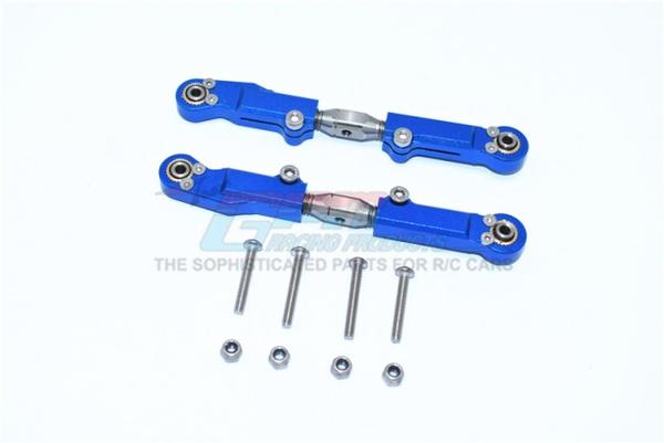 GPM Racing Arrma Limitless / Infraction Blue Aluminum Adjustable Rear Upper Turnbuckle