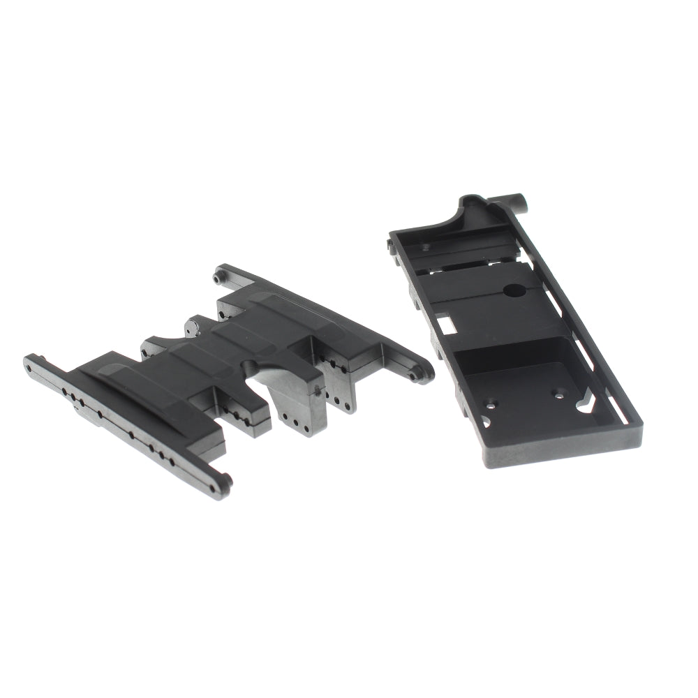 Flat Bottom Center Skid Plate with Battery Tray