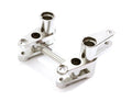 Billet Machined Alloy Steering Bell Crank Set for Traxxas 1/10 4-Tec 2.0 C28427SILVER