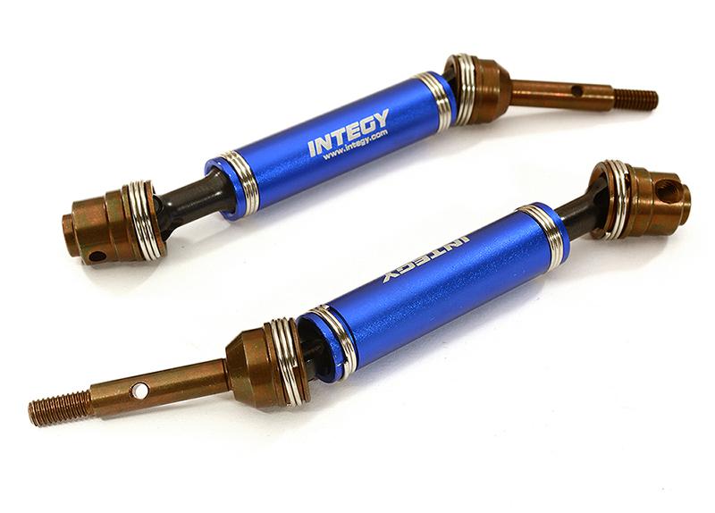 Telescopic Rear Universal Drive Shaft (2) for 1/10 Slash 4X4 & Stampede 4X4 C28408BLUE