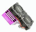 Twin 40x40mm HS Cooling Fan+Heatsink Mount for 40mm O.D. Motor