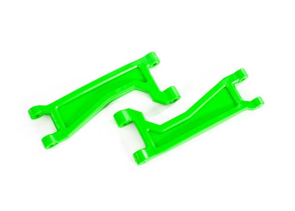 Suspension arms, upper, green (left or right, front or rear) (2) (for use with #8995 WideMaxx suspension kit)