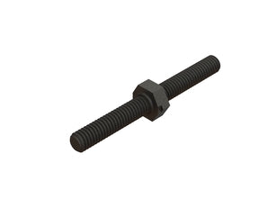 Steel Turnbuckle M4x40mm (Black)