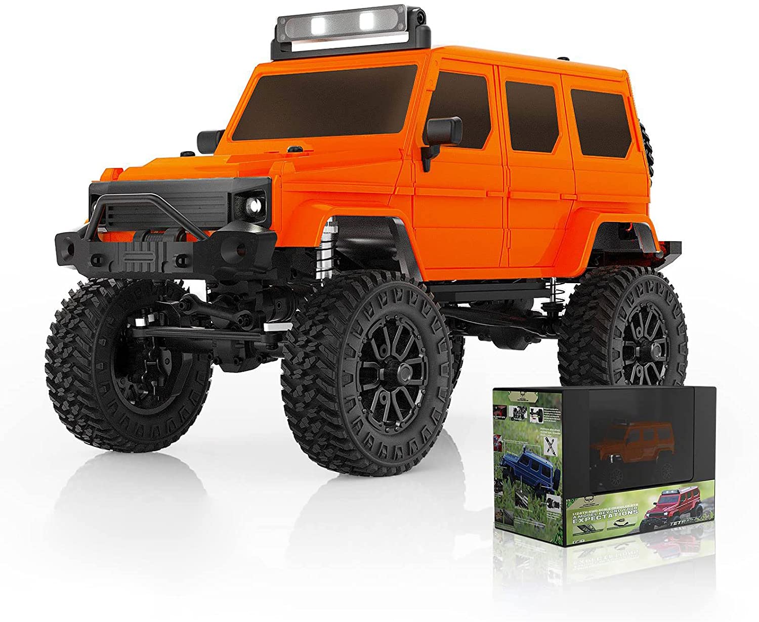 PHT2402OR  1/24 Tetra24 X3 Portal Edition RTR Scale Mini Crawler, Orange