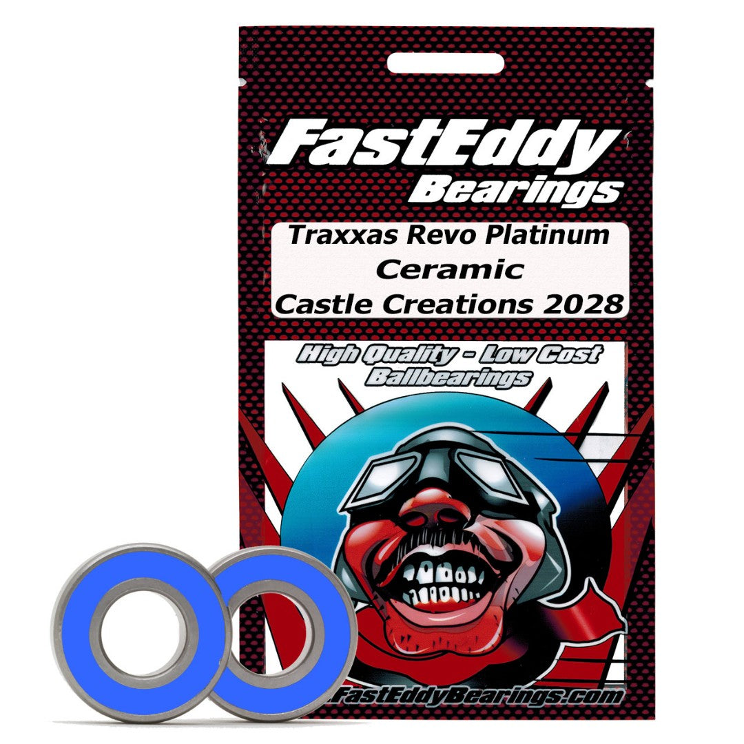 Traxxas Revo Platinum Ceramic Rubber Sealed Bearing Kit