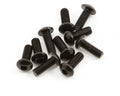 AXA114 Hex Sckt ButtonHead M3x8mm Black Oxide (10)