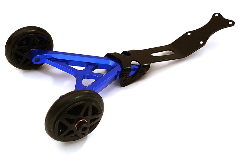 Billet Machined Wheelie Bar for Traxxas 1/10 Slash 4X4 (non-LCG) C28688BLUE