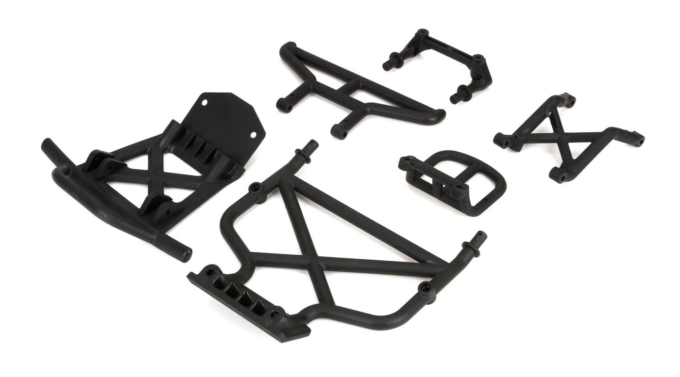 Front/Rear Bumper & Bumper Brace: 1:5 4wd DB XL