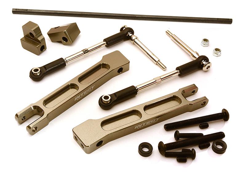 Rear Sway Bar Anti-Roll Bar Set for Traxxas X-Maxx 4X4 C28433GREY
