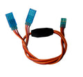 HD JR 12 INCH Y-HARNESS