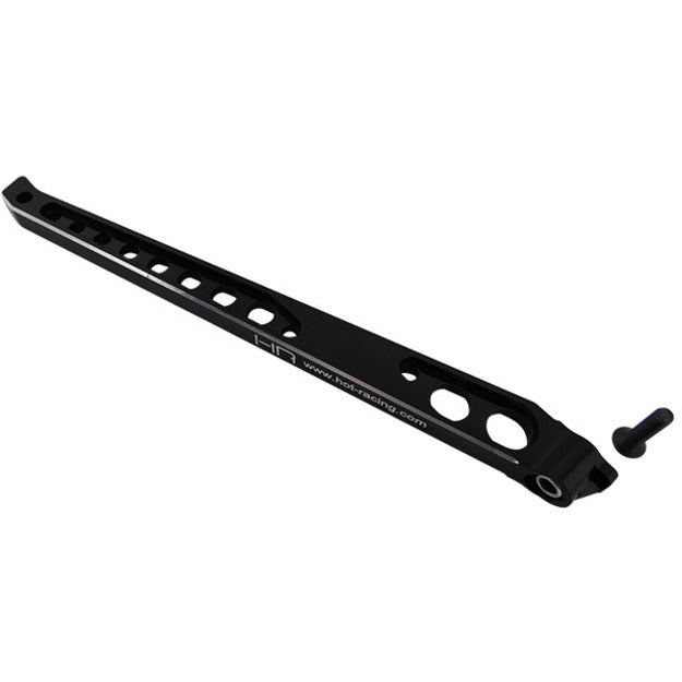AON30C01 Aluminum Rear Chassis Brace Black Kraton