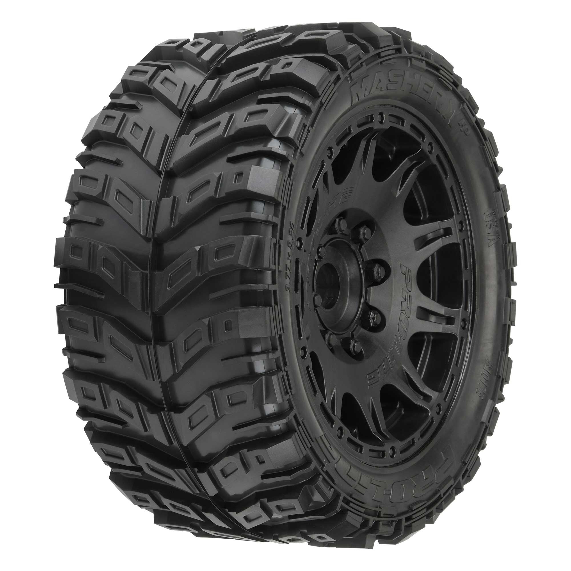 Masher X HP BELTED MTD Raid Blk 24mm F/R