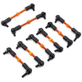 SPT2-115OR YEAHRACING HPI SPRINT 2 ALUMINUM PREASSEMBLED TIE ROD SET - 8 PCS