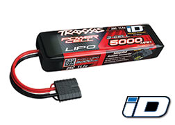 25C 11.1V 5000mAh Lipo , w/TRA ID