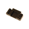 Black Brass Front Bulkhead, for Associated DR10, CNC Machined
