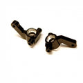 CNC Machined Aluminum Steering Knuckles (1 pair) for Associated DR10, Black