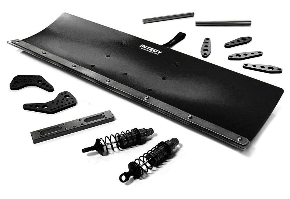 Alloy Machined Snowplow Kit for 1/5 Kraton 4X4 8S BLX Brushless Monster Truck C29604BLACK