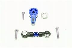 GPM Racing Traxxas 4-Tec 2.0 Blue Aluminum Servo Saver W/ Steering Link GT16025TM-B