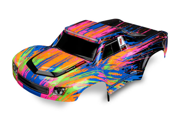 Body, LaTrax Desert PreRunner, color burst (painted)/ decals (Grd ship inc lower 48)