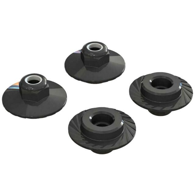 AR708007 Flanged Lock Nut 5x8mm (4)