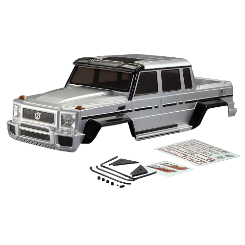 HORRI-BULL Finished Body Shell Silver (Printed) by Killerbody