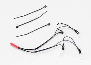 Front Harness LED Lights (4 Clear Lights):Summit