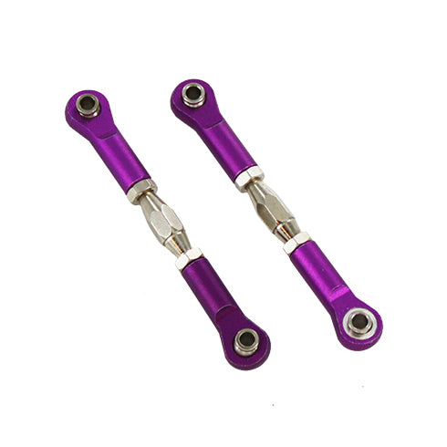 Turnbuckle with Aluminum Rod Ends, Purple (2pcs) ~