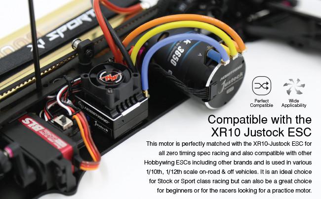 Xerun Zero Spec ESC/Motor Combo JS2 - 10.5T