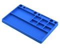 Parts Tray Rubber Material, Blue