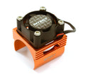 Brushless Motor Heatsink+Cooling Fan 17, 000rpm for 1/16 E-Revo VXL & Slash VXL C28369ORANGE