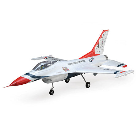 F-16 Thunderbirds 70mm EDF BNF Basic w/AS3X and SS