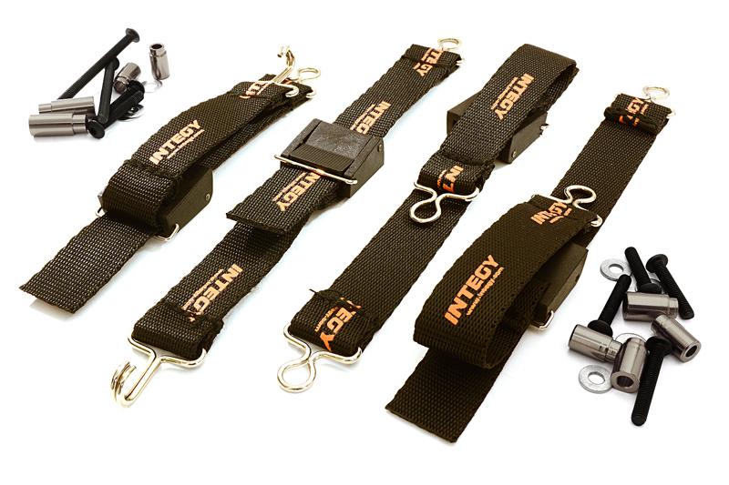 Suspension Travel Limiter Straps for Traxxas X-Maxx 4X4 C27467GREY