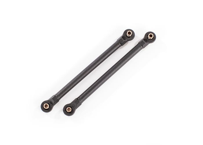 Toe links, 119.8mm (108.6mm center to center) (black) (2) (for use with #8995 WideMaxx  suspension kit)