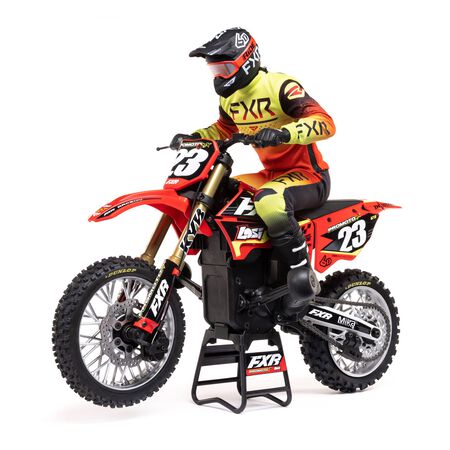 LOS06000T1    1/4 Promoto-MX Motorcycle RTR, FXR  SHIPPING PARTIALLY INCLUDED LOWER 48