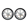 6 spoke chrome drift wheels