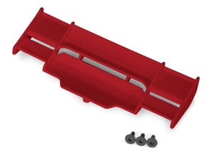 Wing, Rustler 4X4/ 3x8 FCS (3) (RED)