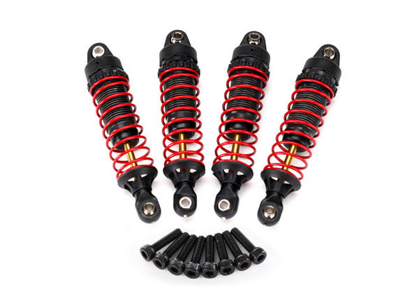 7665 Shocks GTR Hard-Anodized w/Springs Teton (4)
