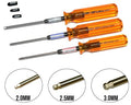 Hex Driver Ball Wrench Set, Metric (3)